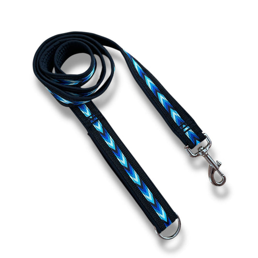 Softshell Hundeleine „BluesArrow“